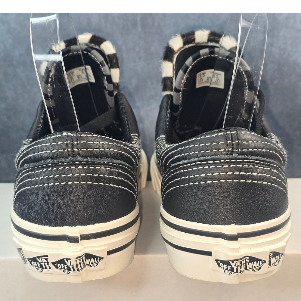 NWOT Vans x Billy's‎ Tokyo Era 3 Leather Sneakers Womens 6.5 Mens 5.0 Black - Picture 3 of 8
